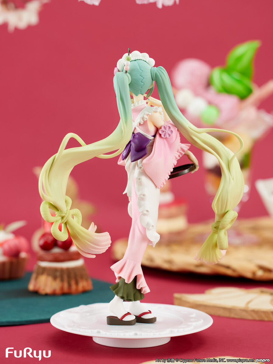 Hatsune Miku - Exc∞d Creative Sweet Sweets Matcha Parfait Sakura ver. - FuRyu Prize