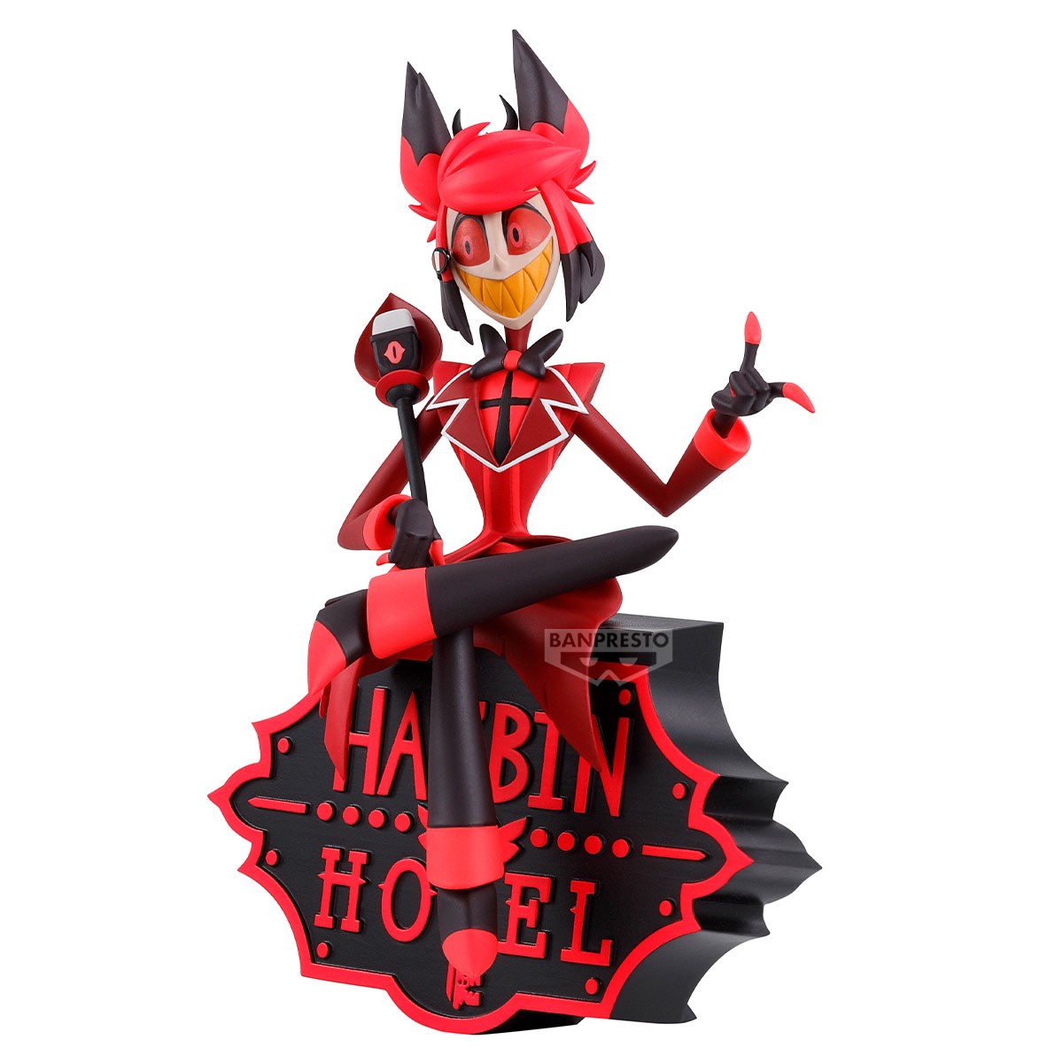 Hazbin Hotel - Alastor Monitor Top Figur - Banpresto