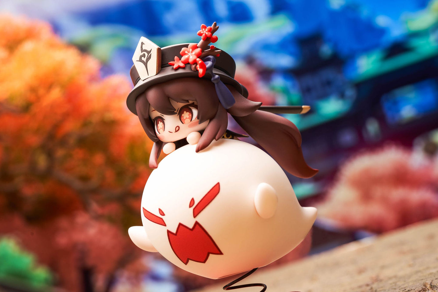 Genshin Impact - Hu Tao Happy Shake Chibi Chara Yurayura Stand Ver. - Apex Innovation