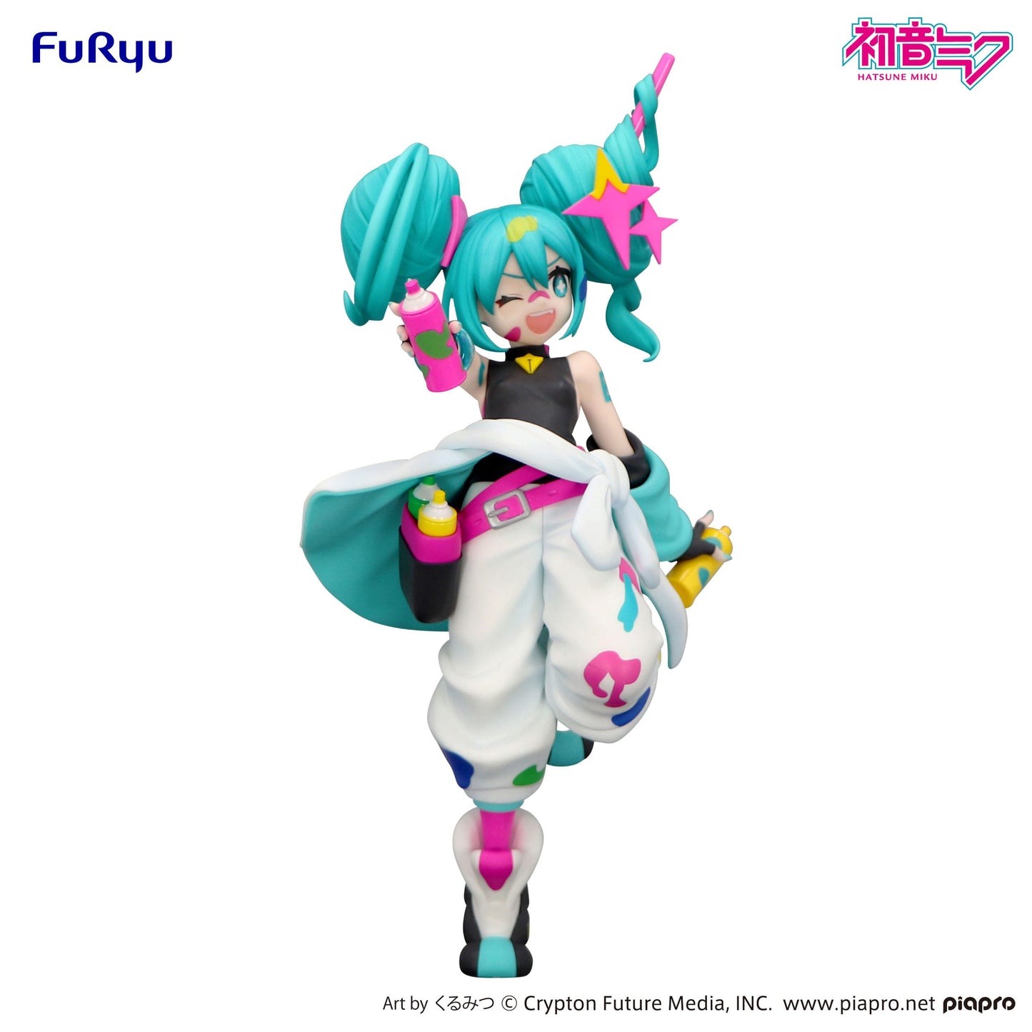Hatsune Miku - Paint Girl Ver. Trio-Try-iT - FuRyu Prize