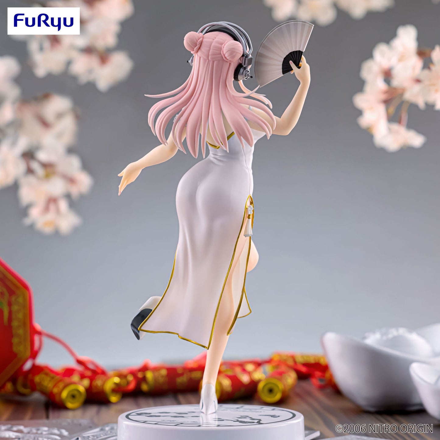 Super Sonico - Sonico White China Dress Ver. Trio-Try-iT - FuRyu Prize