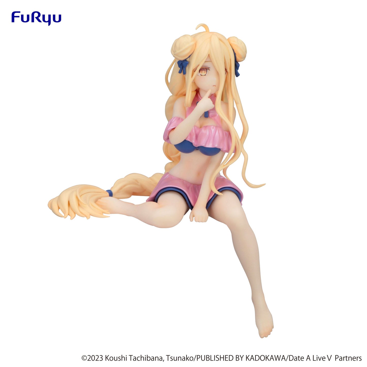 Date A Live V - Mukuro Hoshimiya Swimsuit Pastel Pink Color Ver. Noodle Stopper - FuRyu Prize