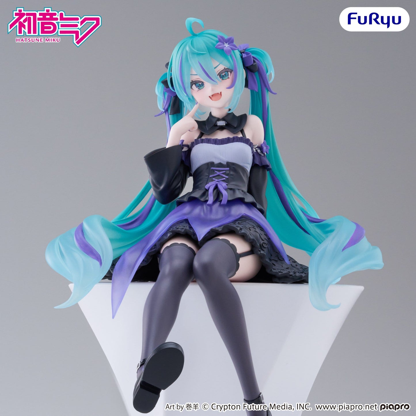 Hatsune Miku - Flower Fairy Bellflower Noodle Stopper - FuRyu Prize