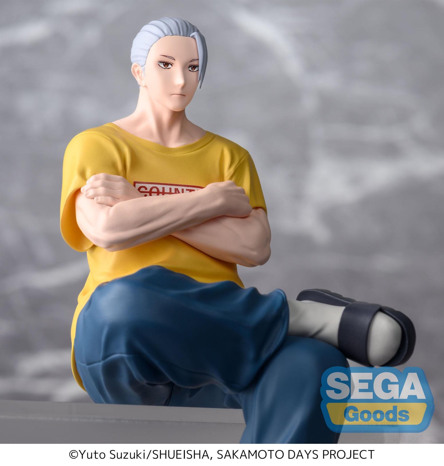 Sakamoto Days - Taro Sakamoto Serious Ver. Premium Chokonose / Perching - SEGA Prize