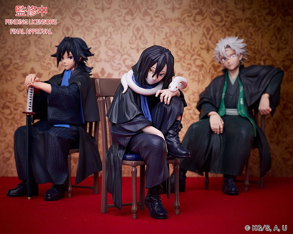 Demon Slayer - Obanai Iguro Statue 15cm - Aniplex