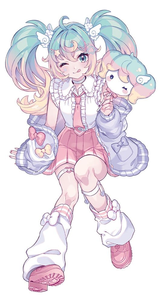 Hatsune Miku - Sweet School Life Pastel Ver. - FuRyu Prize