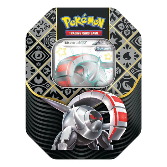 Pokémon TCG - Paldeas Schicksale Eisenrad ex Tin [DE]