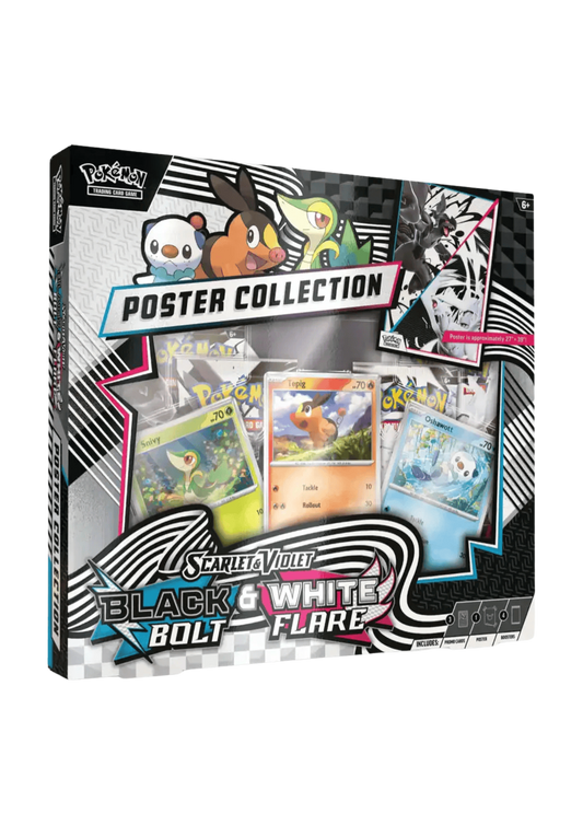 Pokémon TCG - Black Bolt & White Flare Poster Collection Unova [EN]