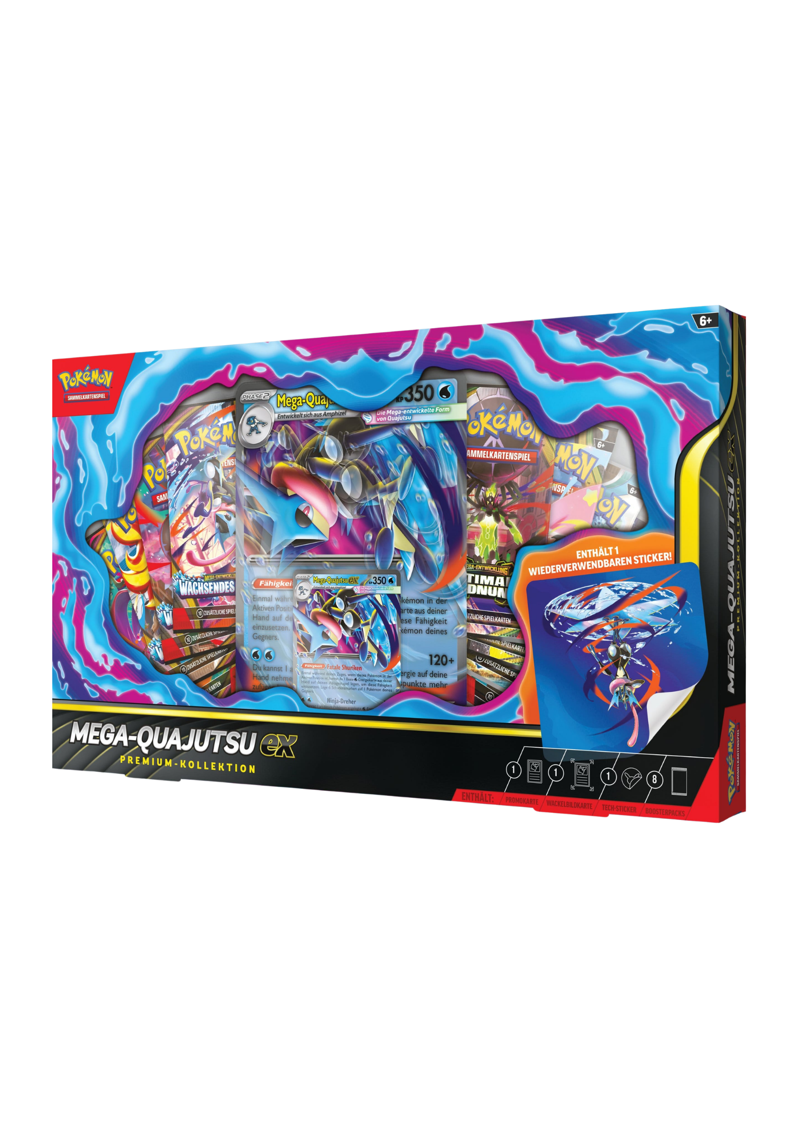 Pokémon TCG - Mega Quajutsu EX Premium-Kollektion [DE]