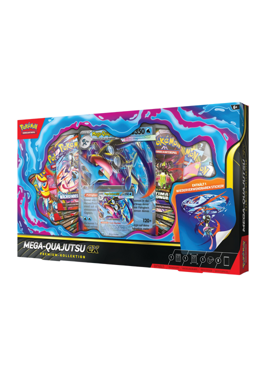Pokémon TCG - Mega Quajutsu EX Premium-Kollektion [DE]