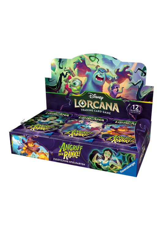 Disney Lorcana - Angriff der Ranke! Booster Display [DE]