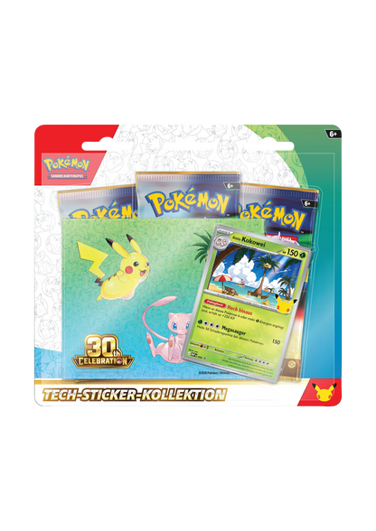 Pokémon TCG - 30 Jahre: Tech-Sticker Kollektion [DE]