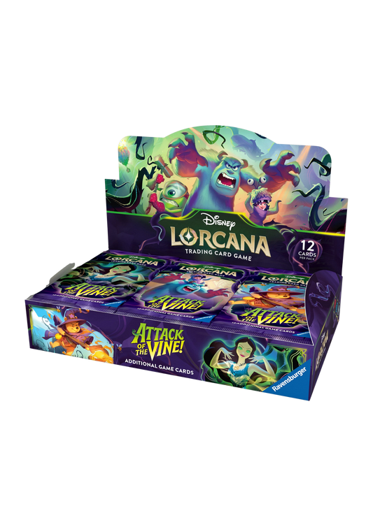 Disney Lorcana - Attack of the Vine! Booster Display [EN]