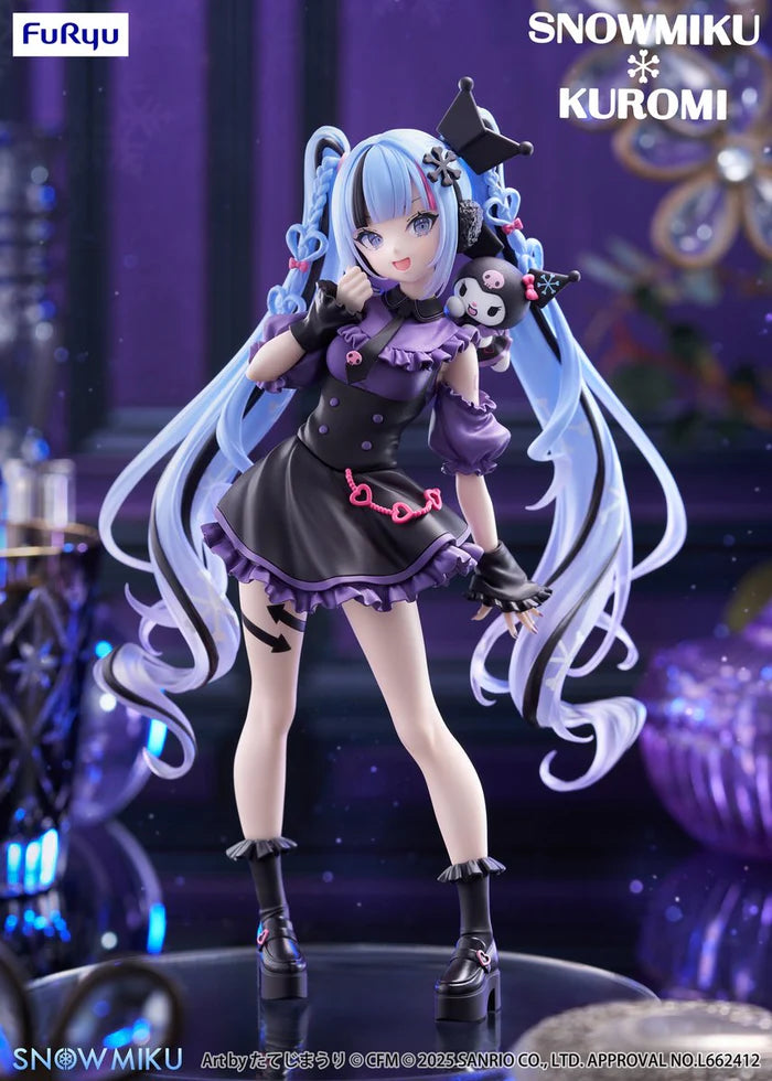 Hatsune Miku - Kuromi × Snow Miku Trio-Try-iT  - FuRyu Prize