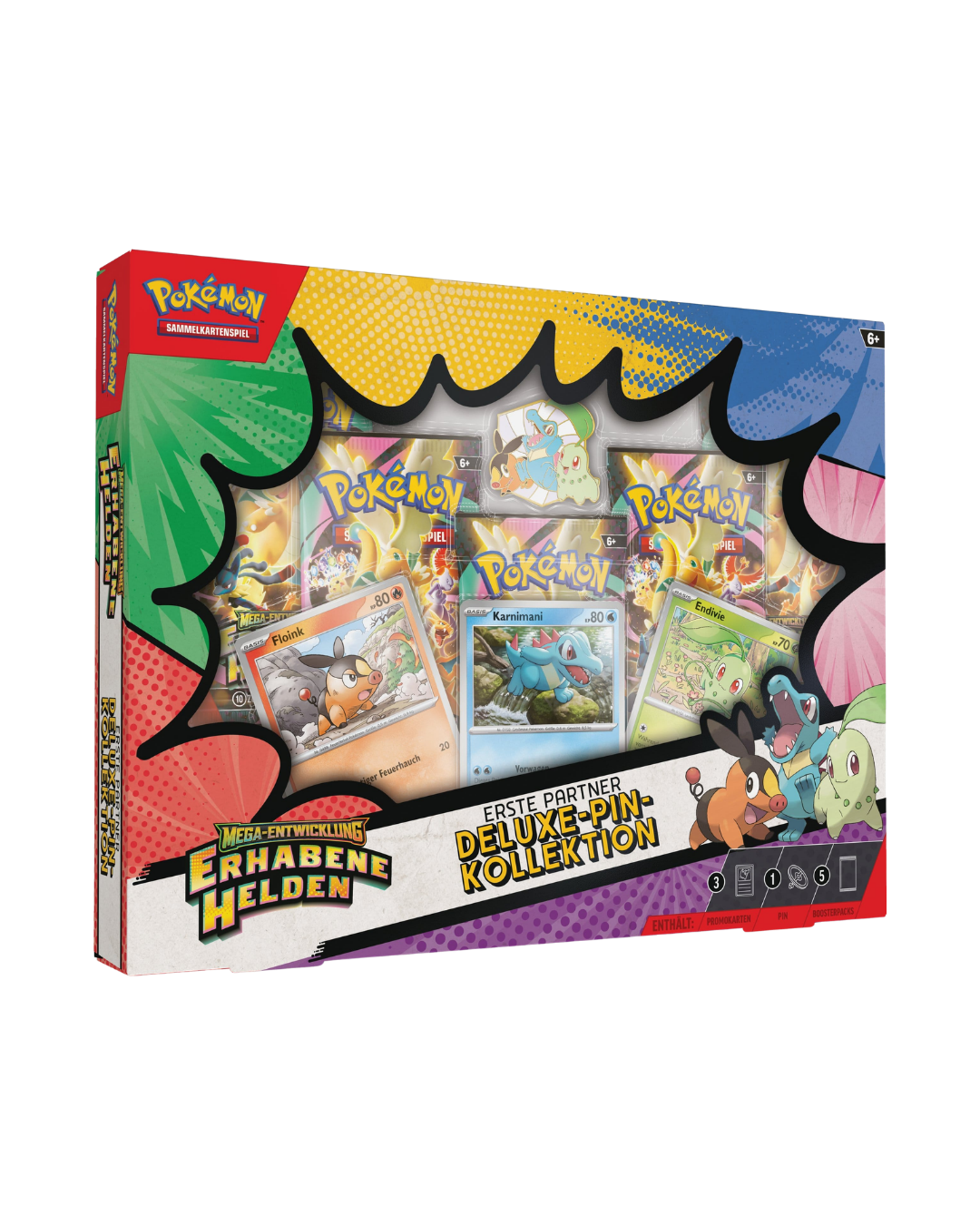 Pokémon TCG - Erhabene Helden Deluxe-Pin-Kollektion [DE]