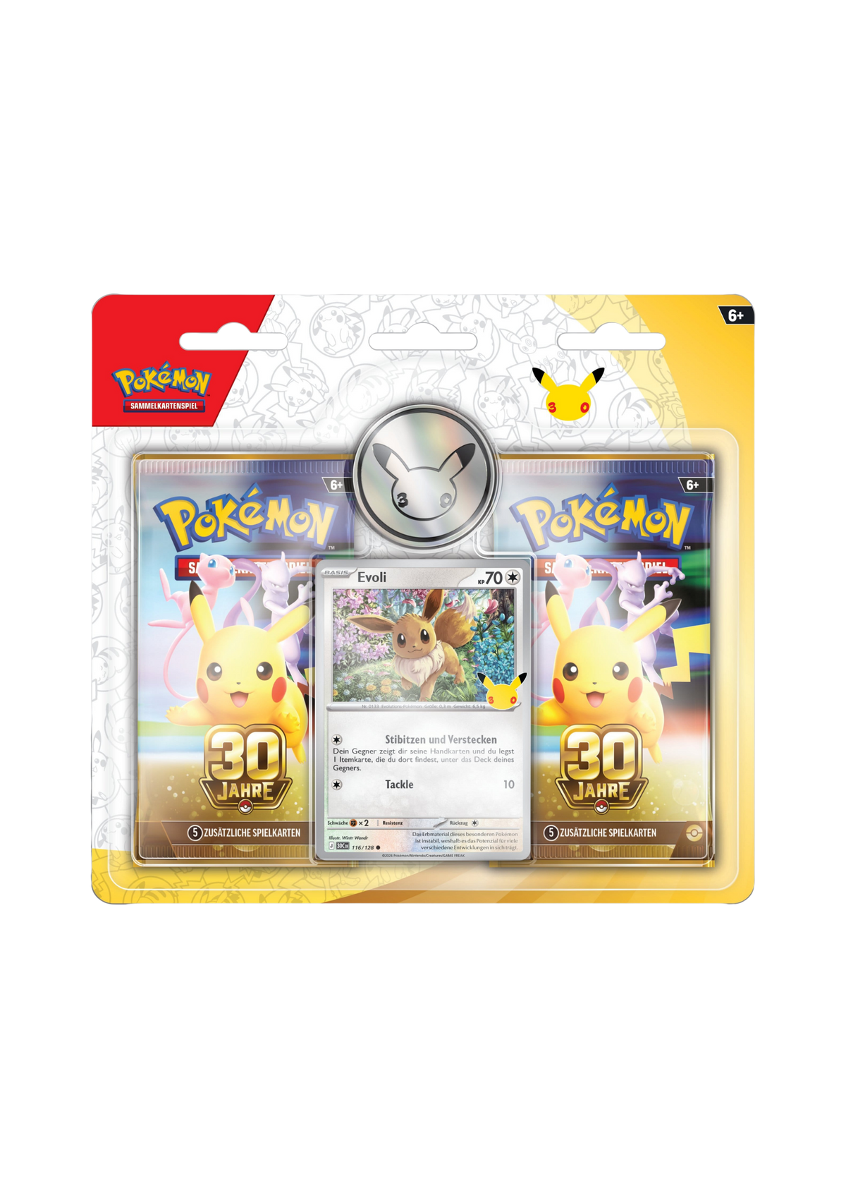 Pokémon TCG - 30 Jahre: 2er-Pack Blister [DE]