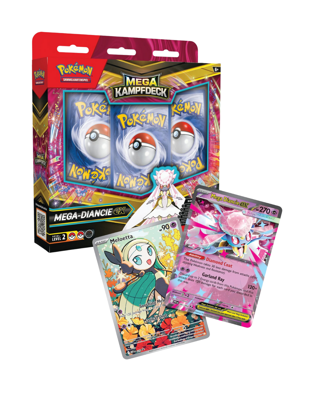 Pokémon TCG - EX-Kampfdeck: Mega-Gengar-ex / Mega-Diancie-ex [DE]