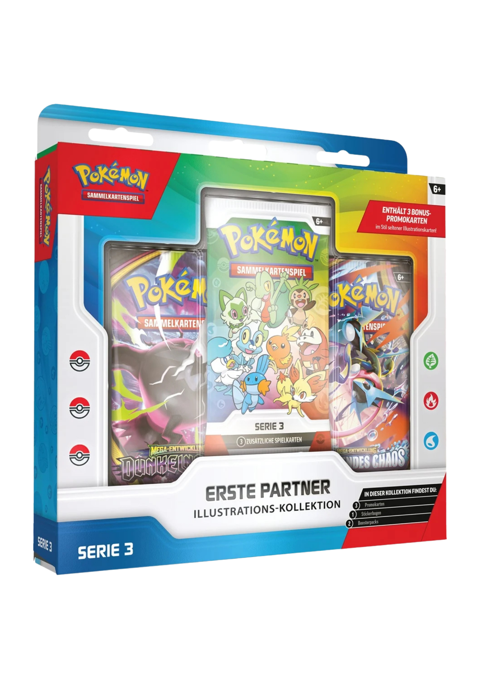 Pokémon TCG - Erste Partner Illustrations-Kollektion Serie 3 [DE]