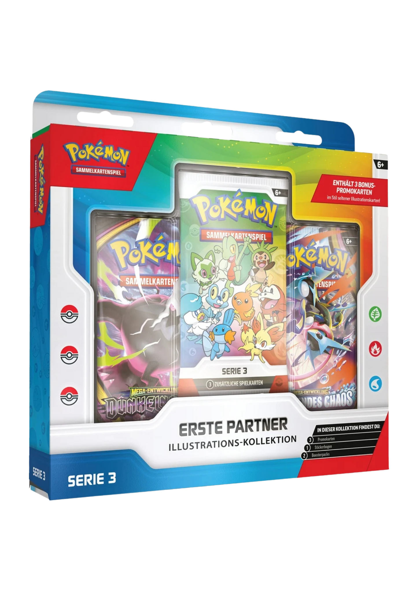 Pokémon TCG - Erste Partner Illustrations-Kollektion Serie 3 [DE]
