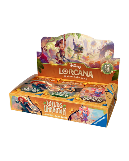 Disney Lorcana - Wilds Unknown Booster Display [EN]