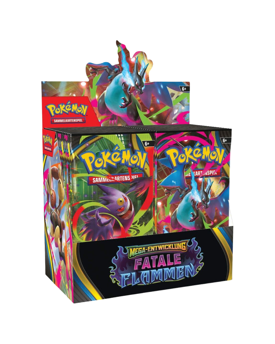 Pokémon TCG - Fatale Flammen Booster Display [DE]