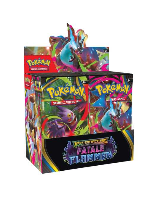 Pokémon TCG - Fatale Flammen Booster Display [DE]