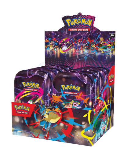 Pokémon TCG - Mega Evolution Mega Heroes Mini Tin Display [EN]