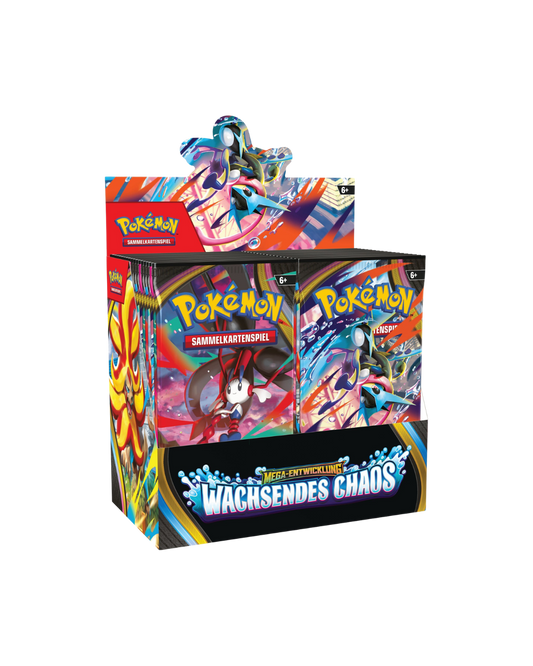 Pokémon TCG - Wachsendes Chaos Booster Display [DE]