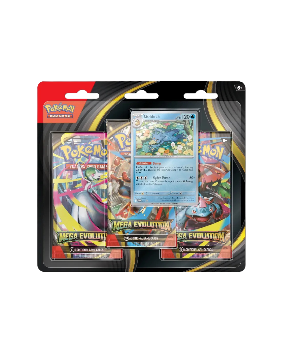 Pokémon TCG - Mega Evolution 3er Blister [EN]