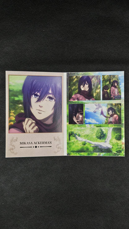 Attack on Titan - Memorial Cards ~Ending~ in verschiedenen Motiven - Ichiban Kuji ~Rumbling~ [G-Preis]