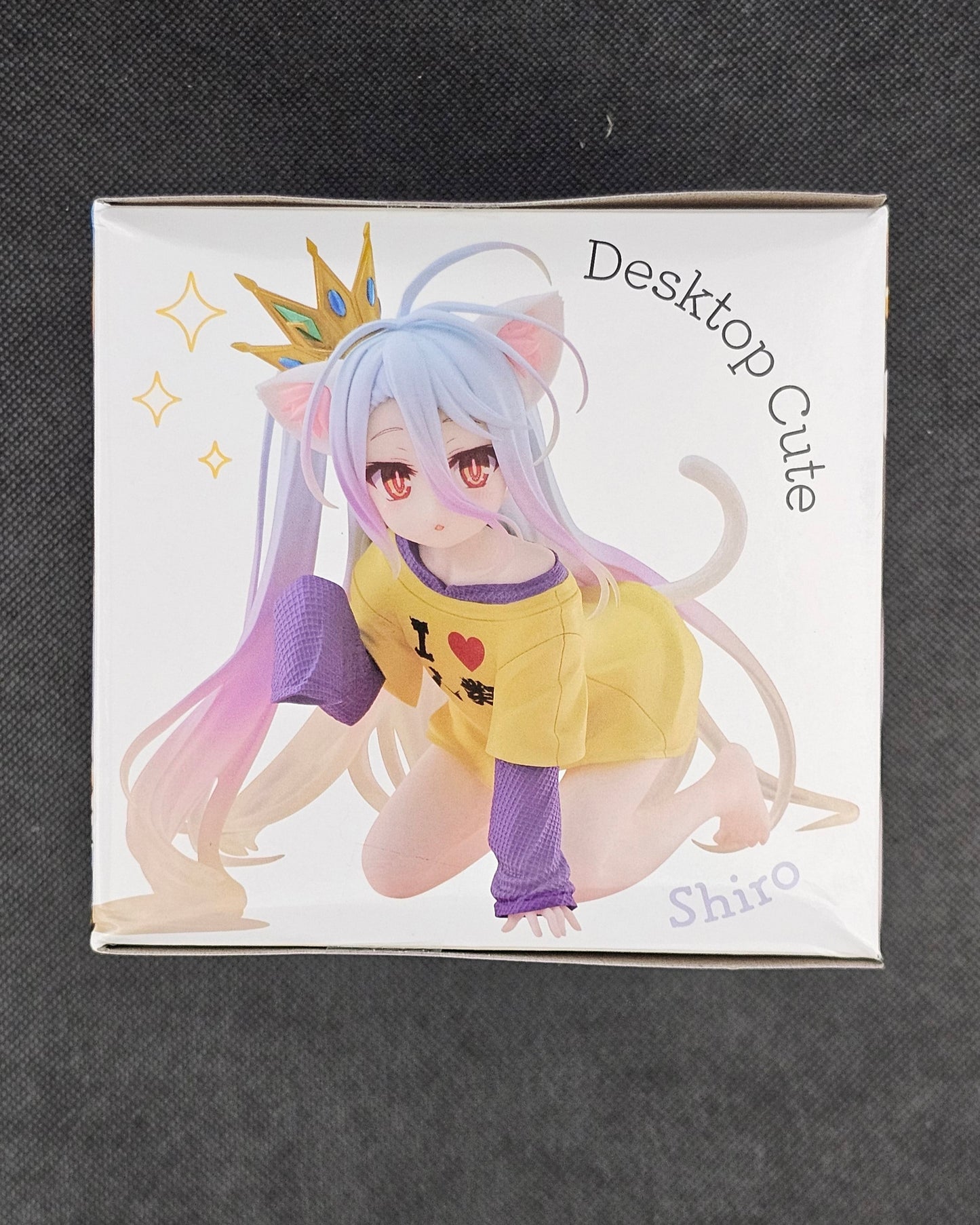 No Game No Life - Shiro T-Shirt Nekomimi Desktop Cute - Taito Prize