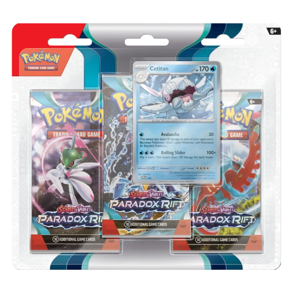 Pokémon TCG - Paradox Rift 3er Blister [EN]