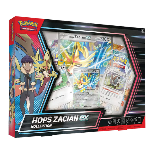 Pokémon TCG - Hops Zacian ex - Kollektion [DE]  - COMING SOON -