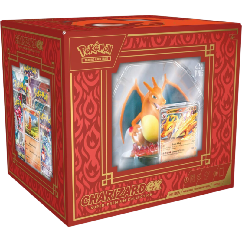 Pokémon TCG - Glurak ex - Super Premium Kollektion [DE]