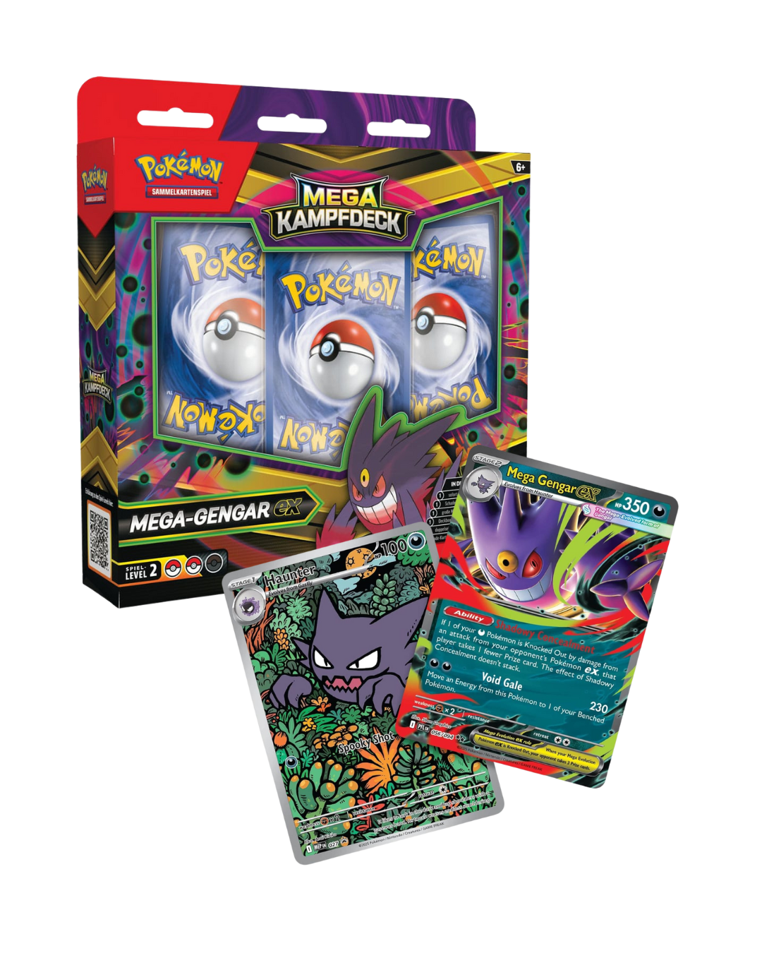 Pokémon TCG - EX-Kampfdeck: Mega-Gengar-ex / Mega-Diancie-ex [DE]