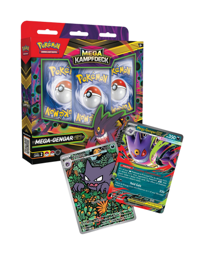 Pokémon TCG - EX-Kampfdeck: Mega-Gengar-ex / Mega-Diancie-ex [DE]