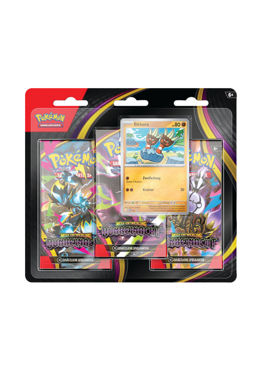 Pokémon TCG - Dunkelnacht 3er-Pack Blister [DE]