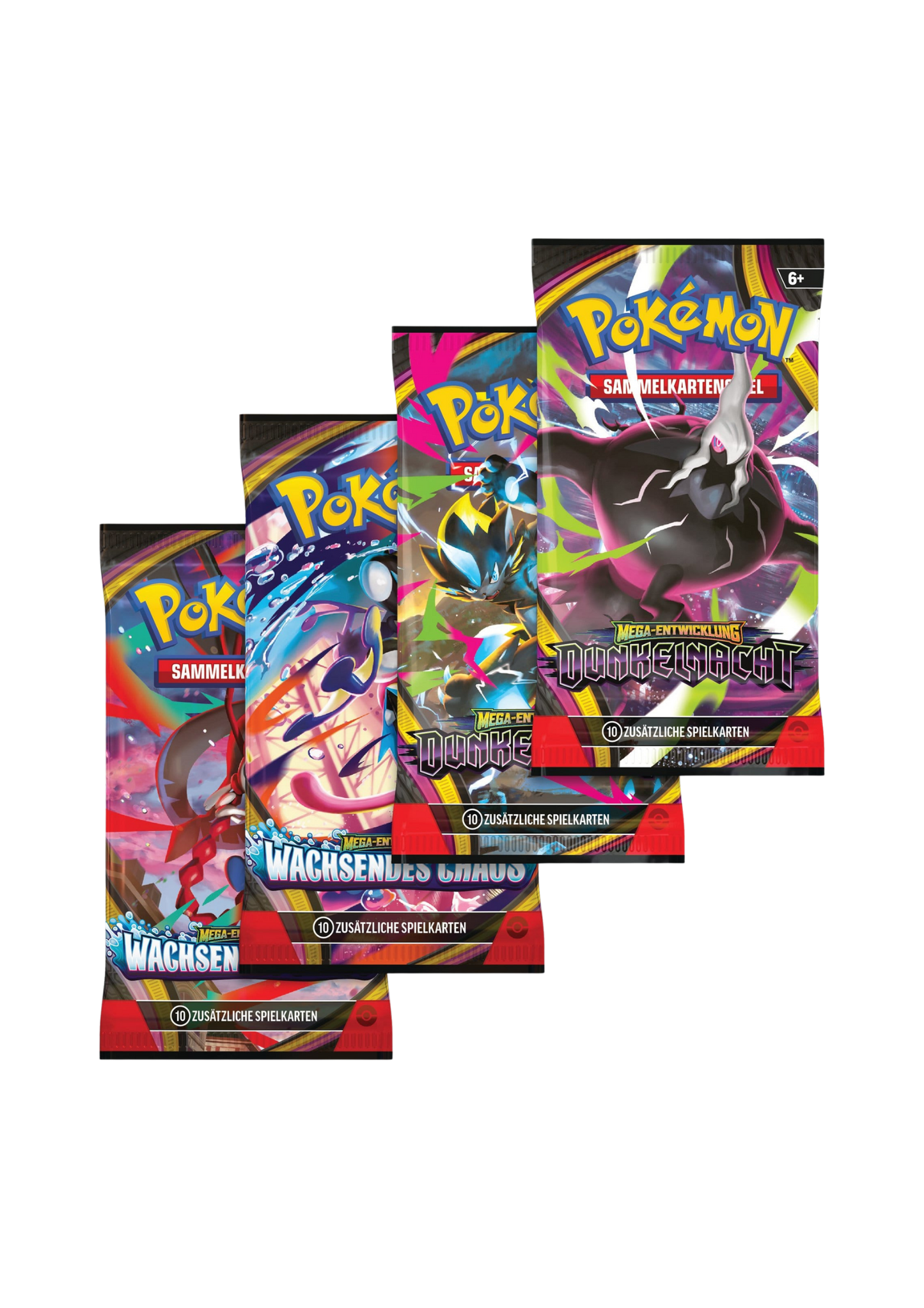 Pokémon TCG - Mega Dragoran / Mega Zeraora / Mega Darkrai Tin [DE]
