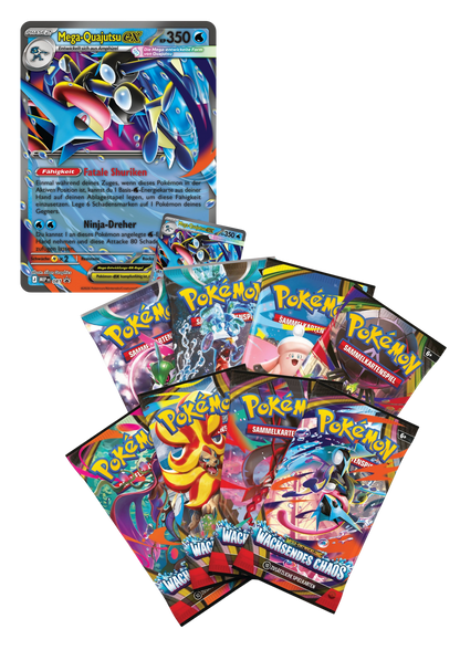 Pokémon TCG - Mega Quajutsu EX Premium-Kollektion [DE]