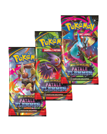 Pokémon TCG - Fatale Flammen Booster Display [DE]