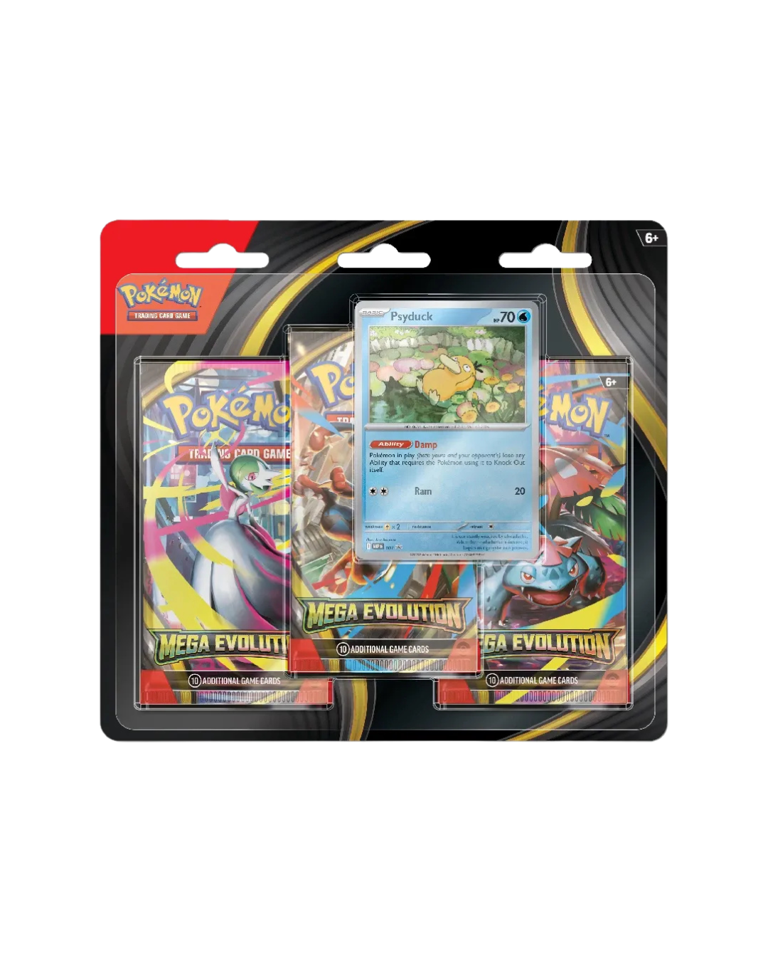 Pokémon TCG - Mega Evolution 3er Blister [EN]
