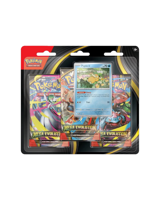 Pokémon TCG - Mega Evolution 3er Blister [EN]