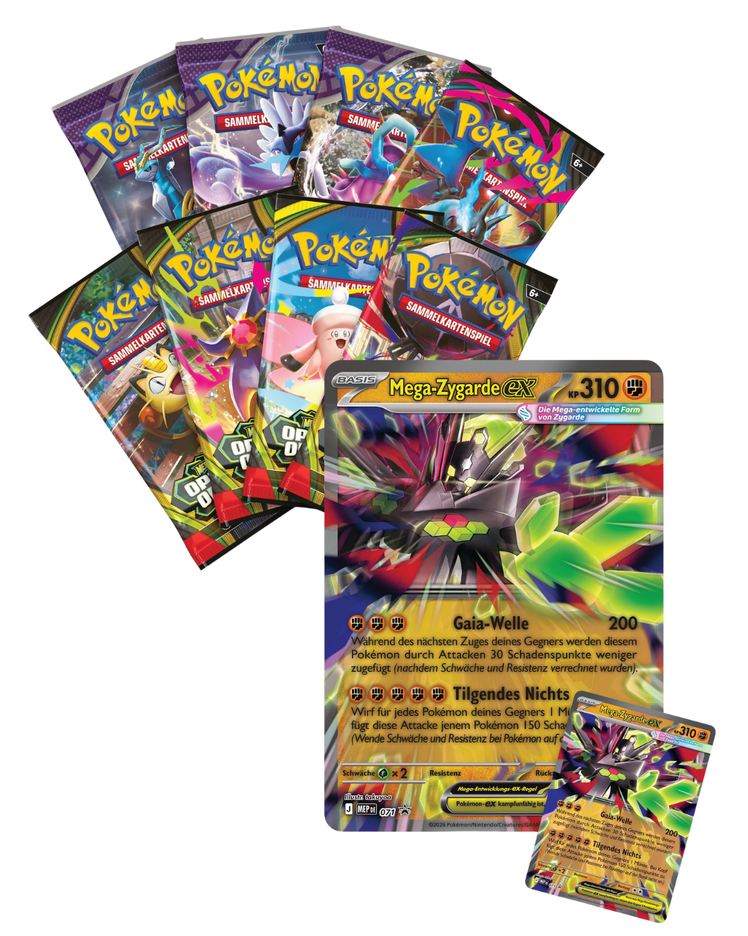 Pokémon TCG - Mega-Zygarde EX Premium-Kollektion [DE]