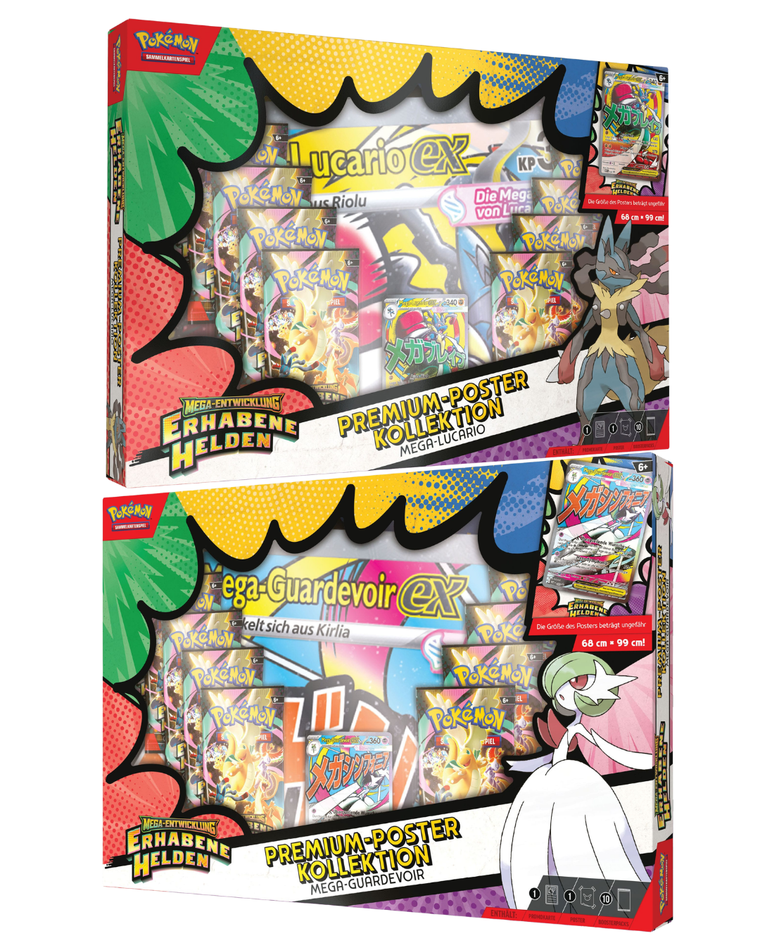 Pokémon TCG - Erhabene Helden Premium-Poster-Kollektion [DE]