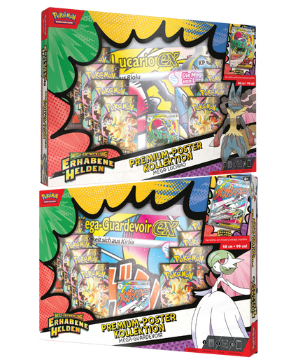 Pokémon TCG - Erhabene Helden Premium-Poster-Kollektion [DE]