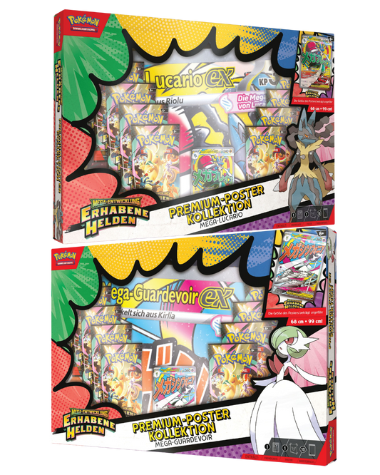Pokémon TCG - Erhabene Helden Premium-Poster-Kollektion [DE]