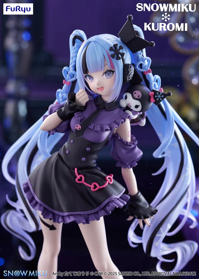 Hatsune Miku - Kuromi × Snow Miku Trio-Try-iT  - FuRyu Prize