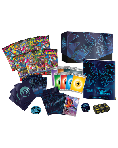 Pokémon TCG - Fatale Flammen Top Trainer Box [DE]