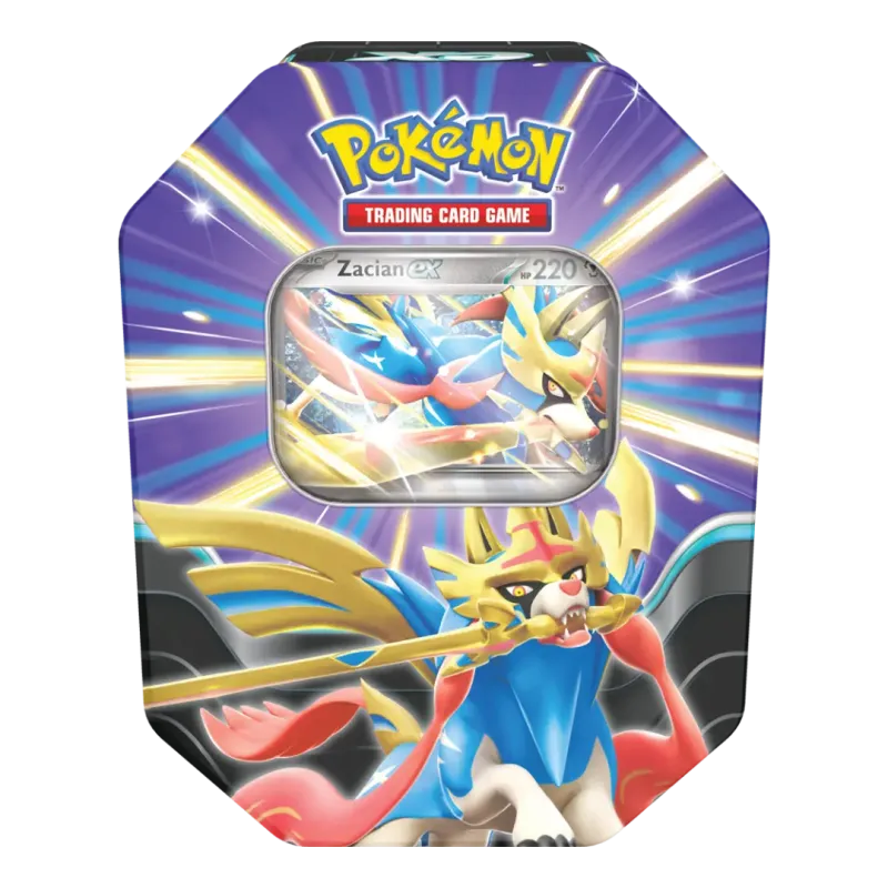 Pokémon TCG - Schlagkräftige Legenden Koraidon-ex / Zacian-ex Tins [DE]