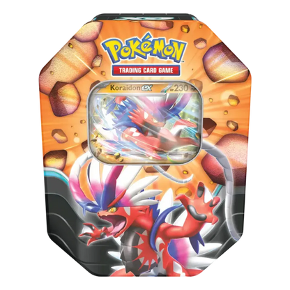 Pokémon TCG - Schlagkräftige Legenden Koraidon-ex / Zacian-ex Tins [DE]
